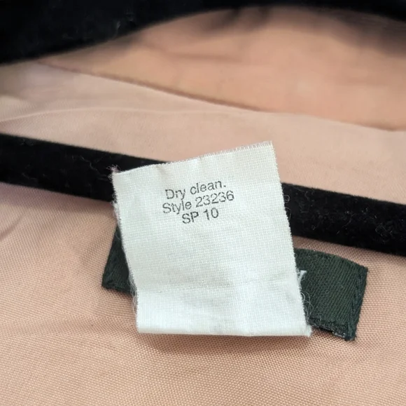 J.Crew Double Breasted Blazer Size Size 4 Blush Peach Tailored Quiet luxury Chic - Picture 5 of 6